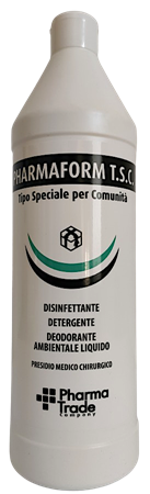 DETERGENTE/DISINFETTANTE PHARMAFORM FL. 1LT P.M.C.